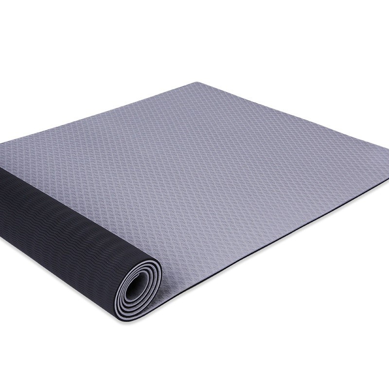 Double Color Anti Slip TPE Yoga Mat