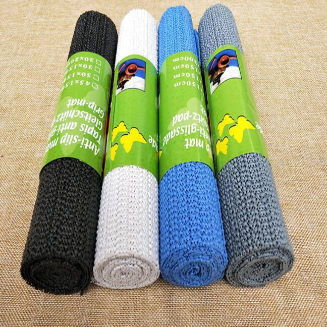 Eco-Friendly Freely Cut Custom Anti Slip Grip Mat PVC Place Mats