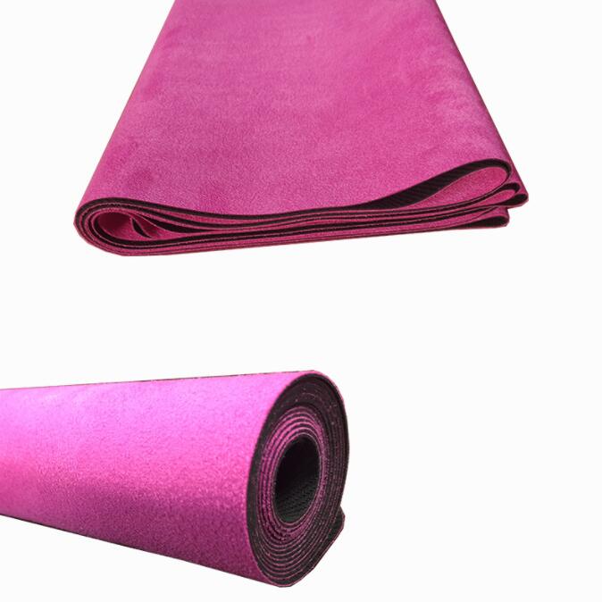 Exercise Gym Workout Sports Yoga Mat Eco Friendly Fitness Rubber Suede Yoga Mat