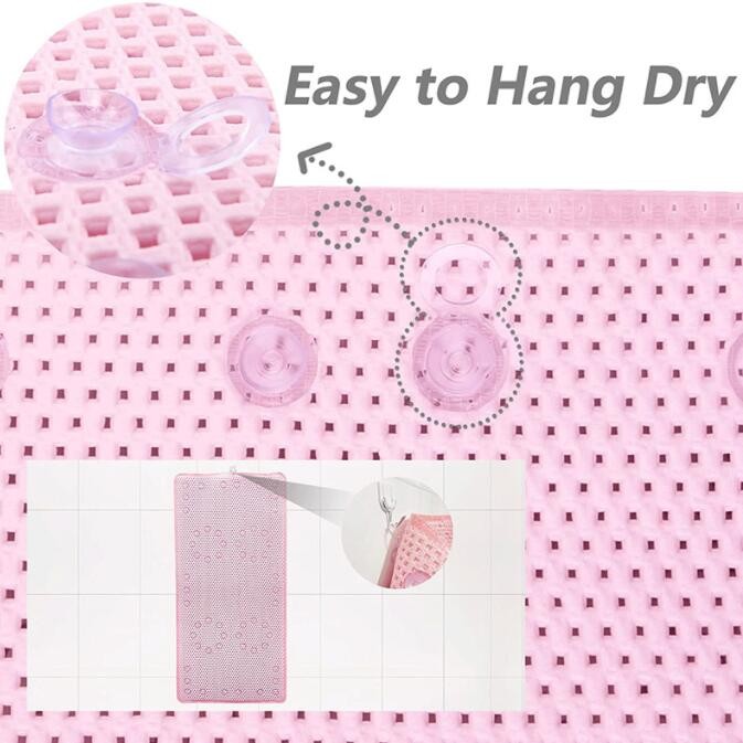 High Quality Eco-Friendly Bathtub Pad PVC Bath Mat for Bathroom