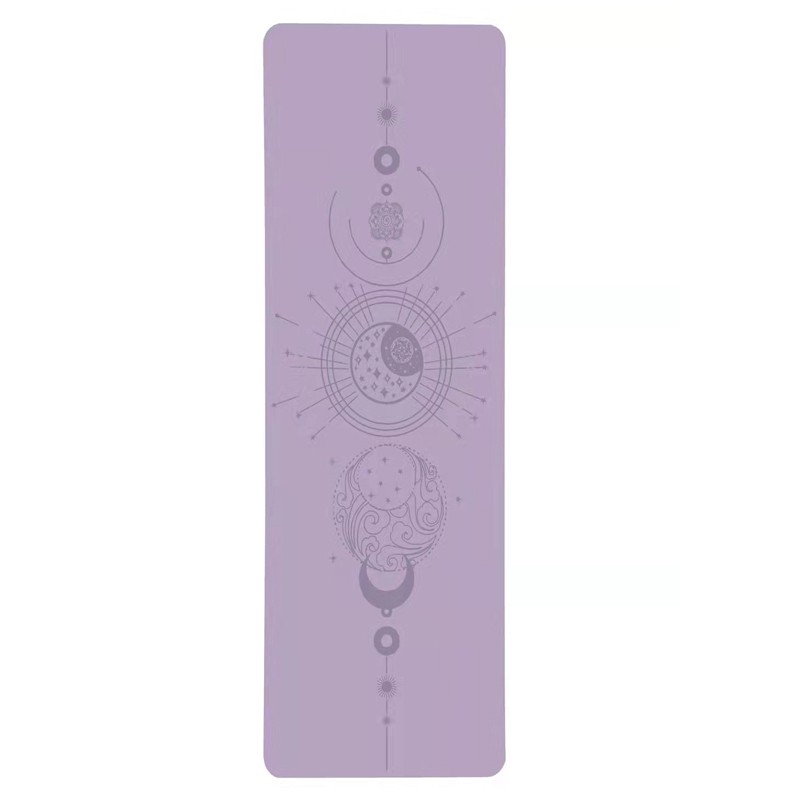 New Cusotmize PU Rubber Non-Slip Yoga Mat with Printing