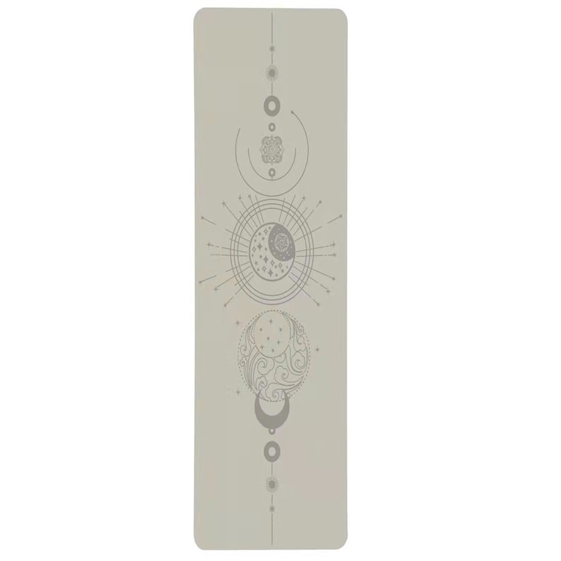 New Cusotmize PU Rubber Non-Slip Yoga Mat with Printing