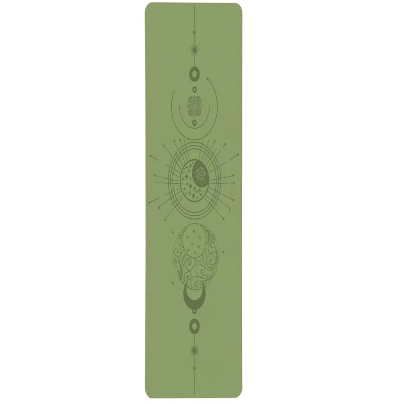 New Cusotmize PU Rubber Non-Slip Yoga Mat with Printing