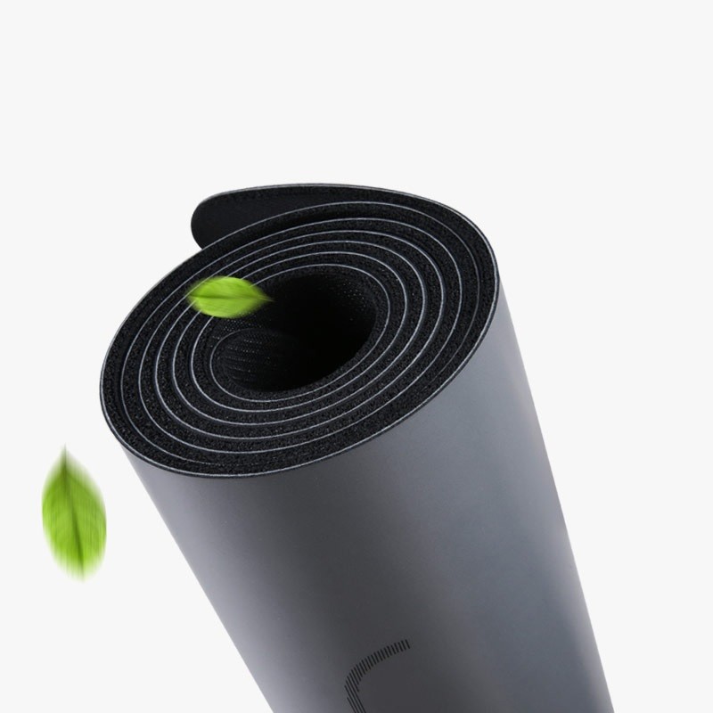 PU Rubber Yoga Mat with Position Line