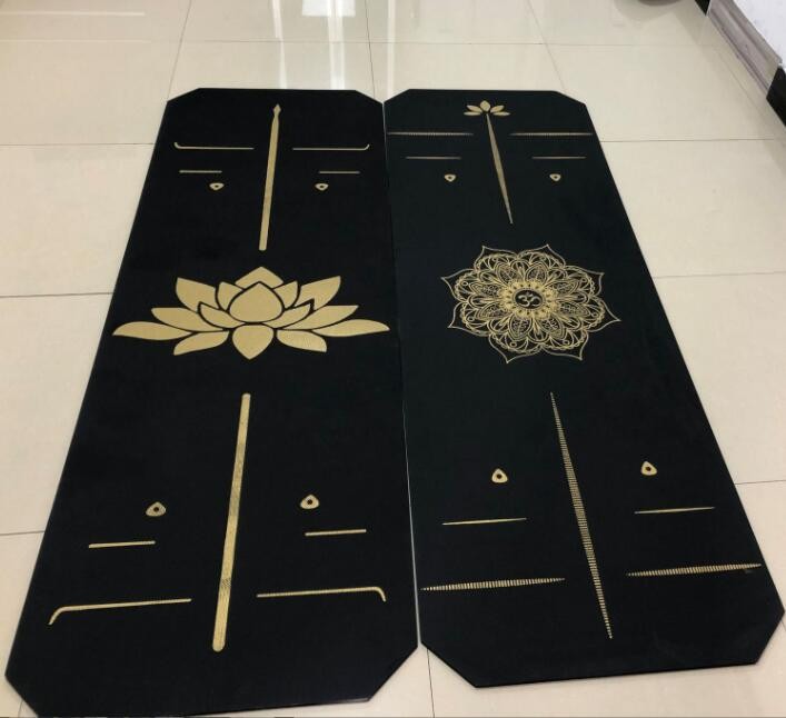 TPE Non-slip Yoga Mat Custome Printing Exercise Fitness Mat for Pilates Working Out