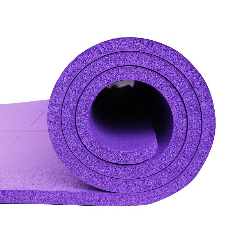 Thickness NBR Yoga Mat Anti-slip Fitness Sport Yoga Nat