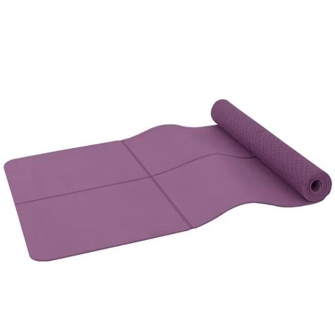 Wholesale TPE Anti Slip Fitness Mat Eco Friendly Foldable Yoga Mat